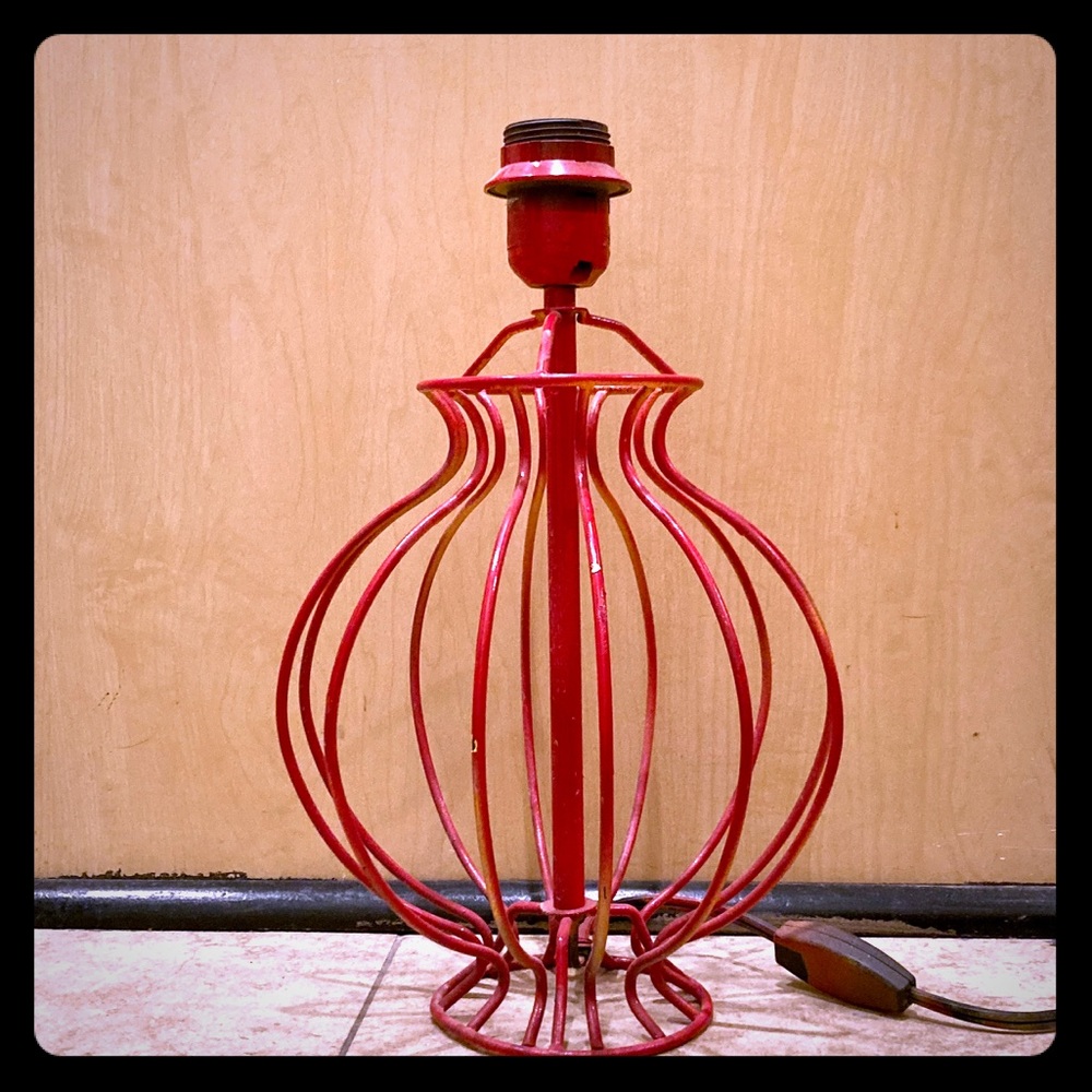 Vintage 13” Industrial Chic/Farmhouse lamp base